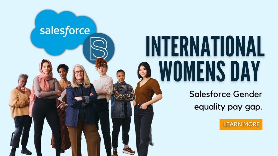 International Women’s Day – Salesforce Gender equality pay gap
