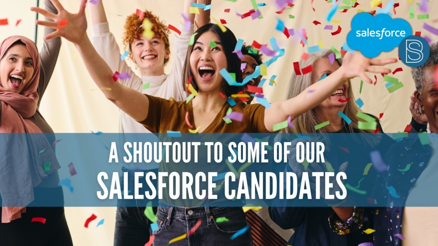 IWD - Our Inspiring Salesforce candidates!